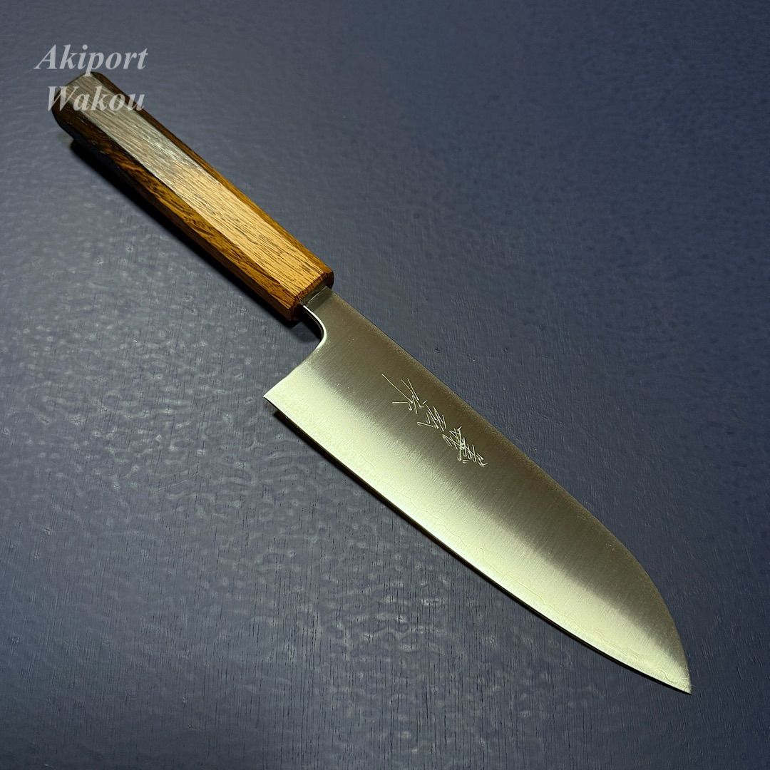 義弘作 筋引 8寸 青紙スーパー鋼 包丁 山脇刃物製作所 紫檀白