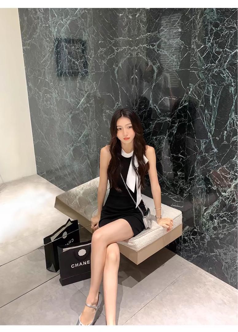 セクシー ノースリーブミニワンピース 春夏 お出かけ 結婚式