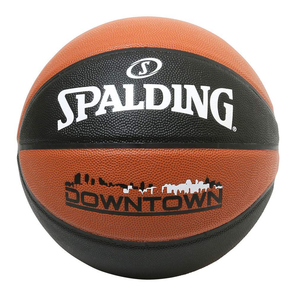 ダウンタウン 76-715J SPALDING(スポルディング) バスケットボール ダウンタウン 76-715J ブラック/ブラウン 7号球 バスケ バスケット