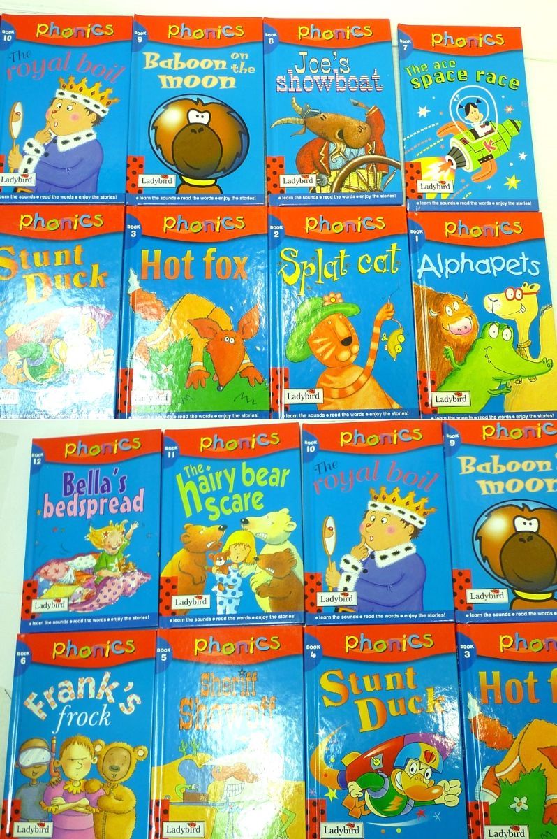 子ども英語教材 フォニックスであそぼう！ BOOK & CD12巻 カード
