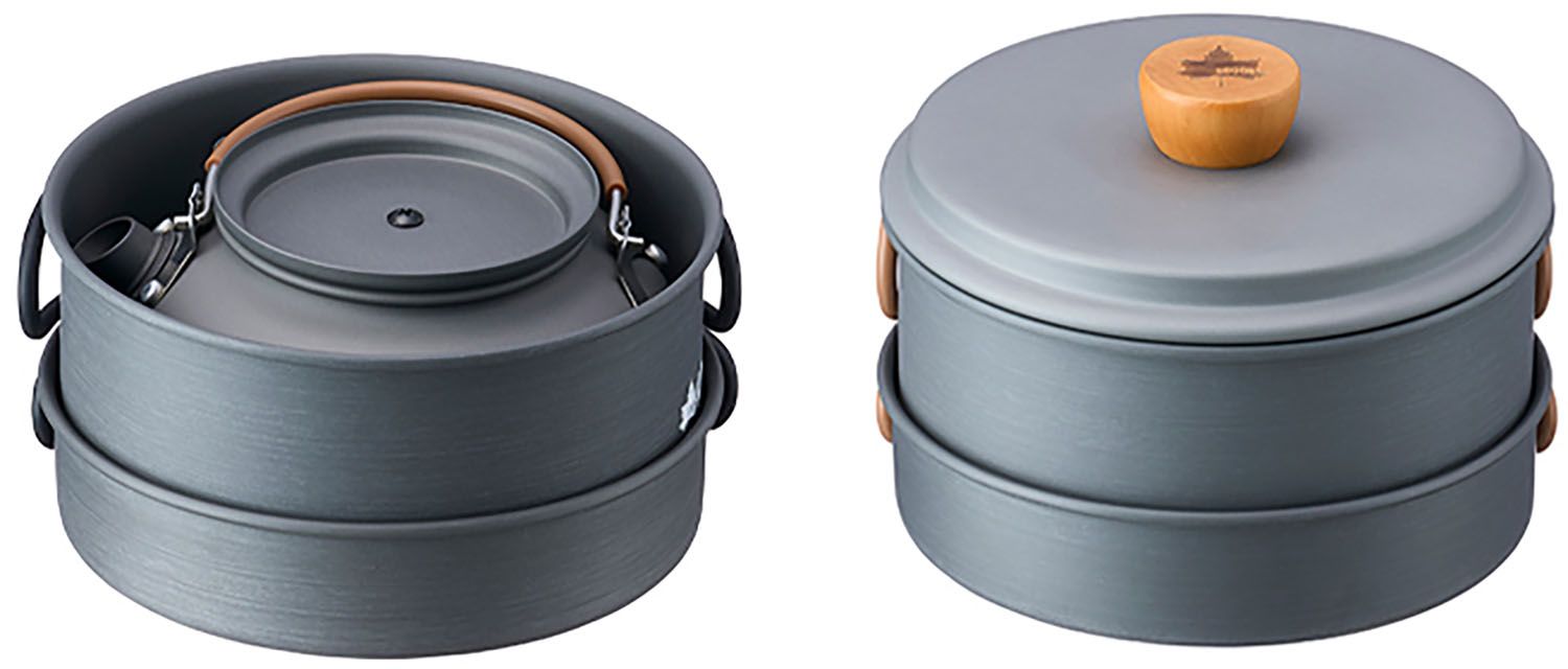 クッカー-ケトルセット