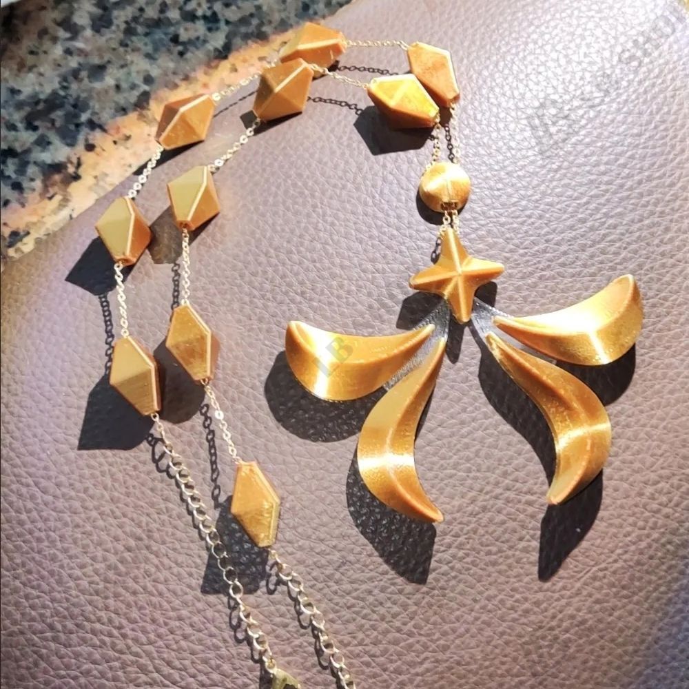 Sky星を紡ぐ子どもたち cosplay シーズンネックレス 3D粗いチェーン版