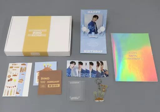 中古】グッズセット ディノ(SEVENTEEN) HAPPY DINO DAY BIRTHDAY BOX