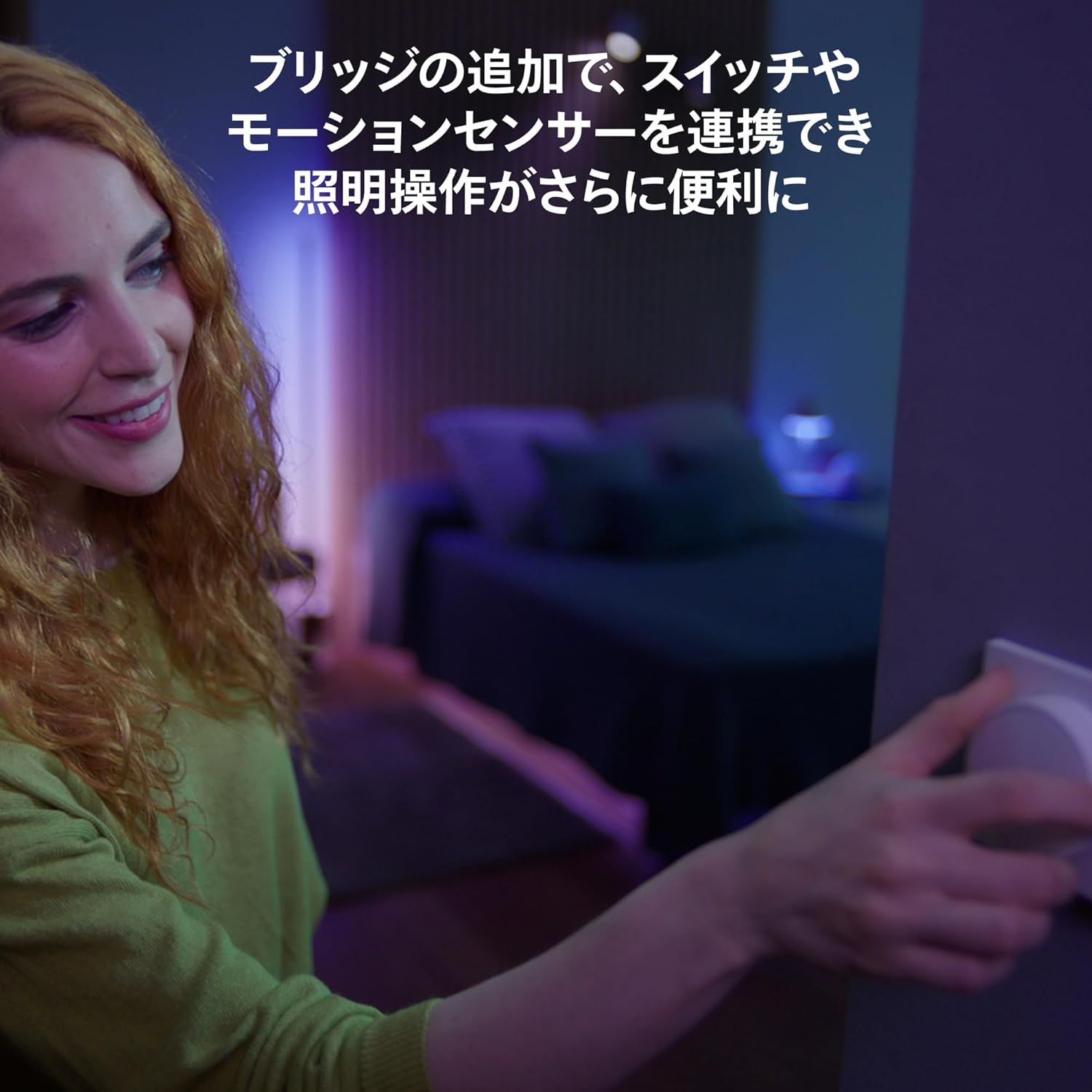 間接照明 音声操作