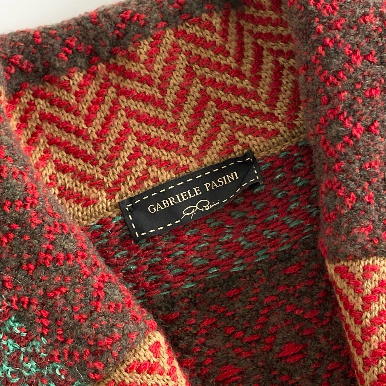 80h12 Gabriele Pasini ガブリエレパジーニ イタリア製 ショール