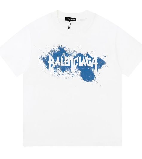 Balenciaga 新型ニューレトロロックバンドシリーズ半袖Tシャツ