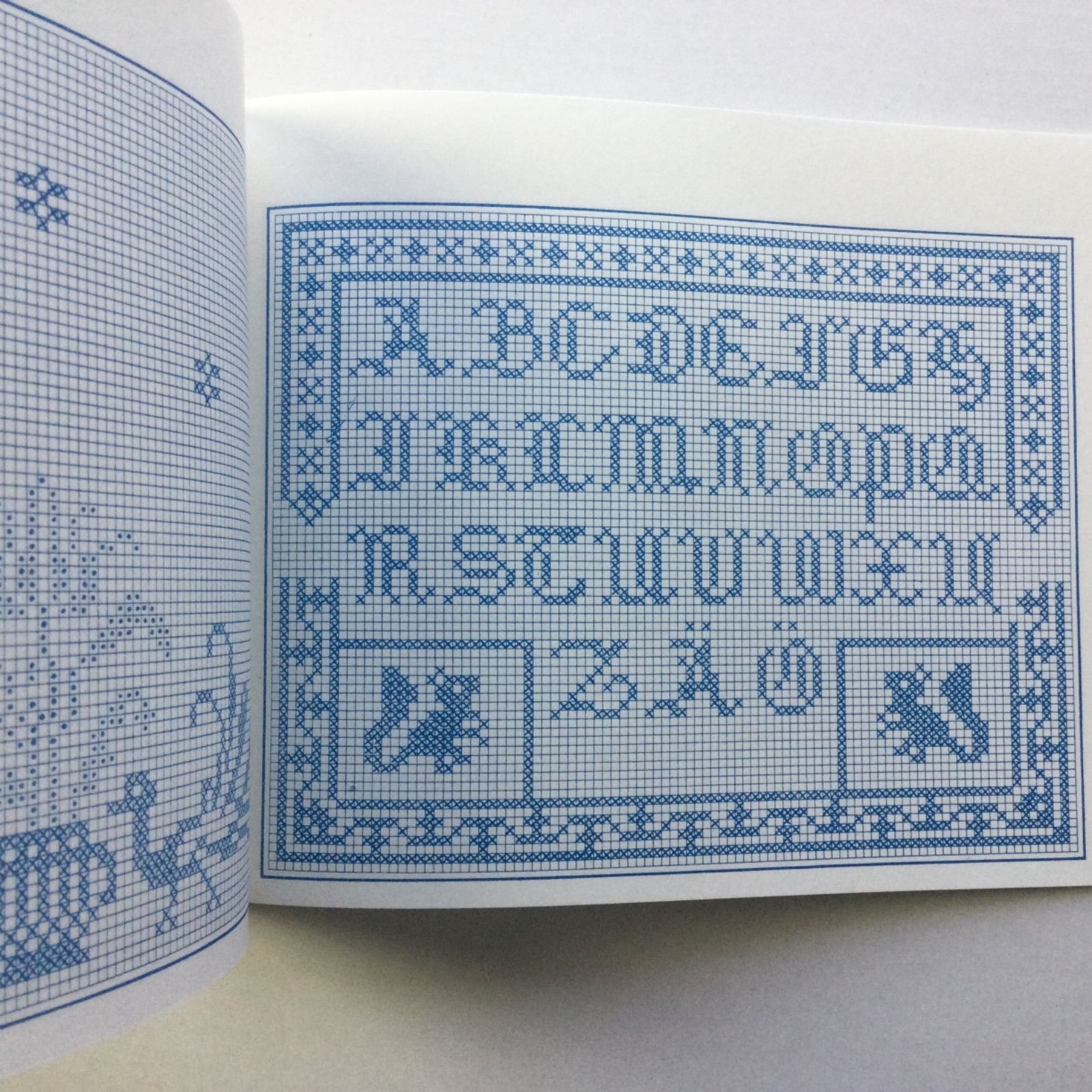 手芸本 刺繍 クロス・ステッチ図案集 スウェーデンのやさしいモチーフ