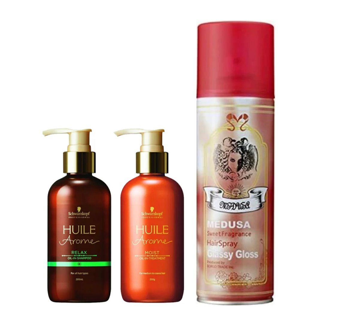 メルカリshops メドゥーサヘアスプレグロッシーグロス ユイルアロームspリラックス Trモイスト