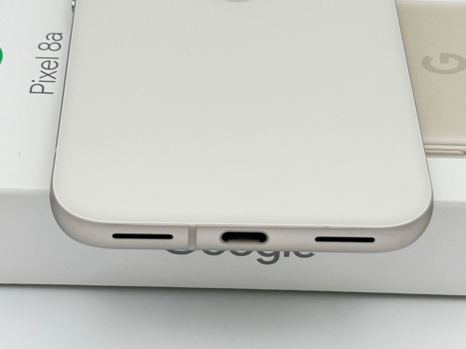 中古】Google Pixel 8a 128GB ポーセリン GA049 au SIMフリー