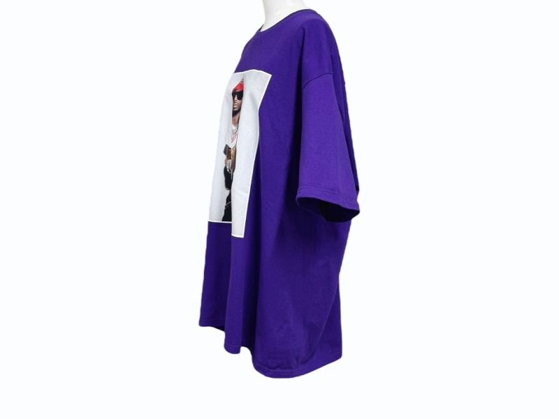 ♥ Supreme シュプリーム Playboi Carti プレイボイ カルティ PHOTO TEE 半袖Tシャツ パープル サイズXL FW 25 T 50 4 b 006366