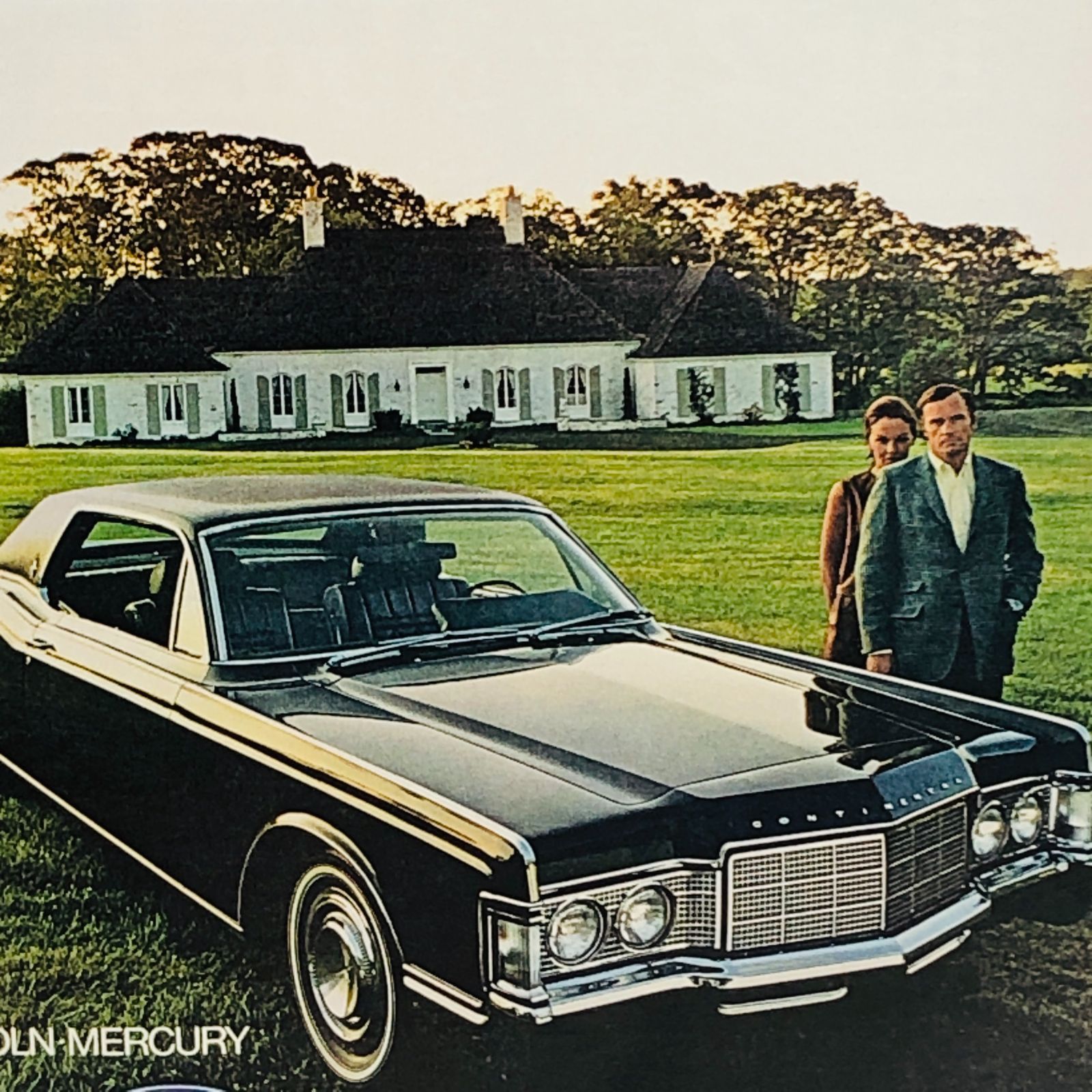 リンカーン・コンチネンタルアンティークポスター