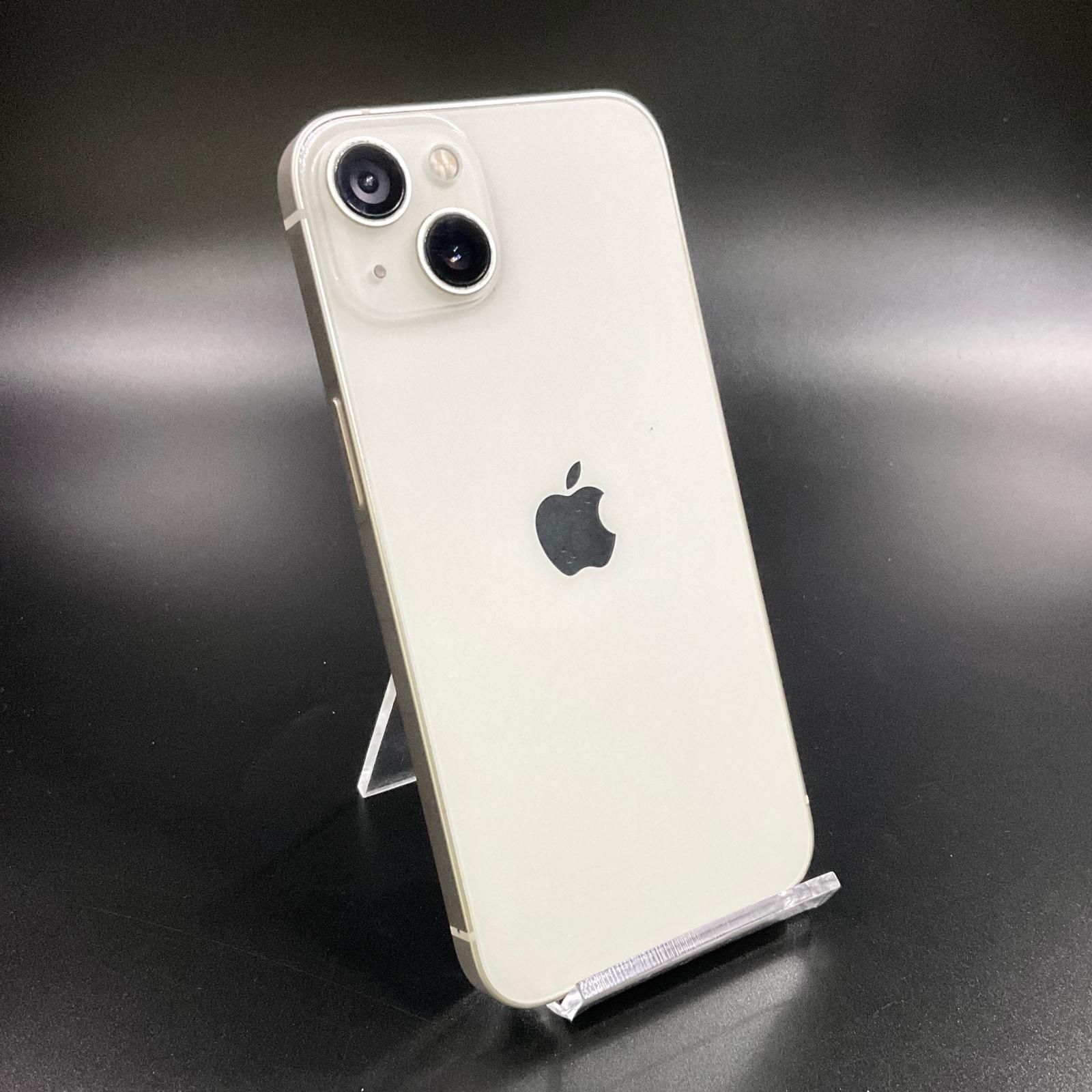 値下げ❌】iPhone13 スターライト 128GB 最大容量83% Amazon | 【整備