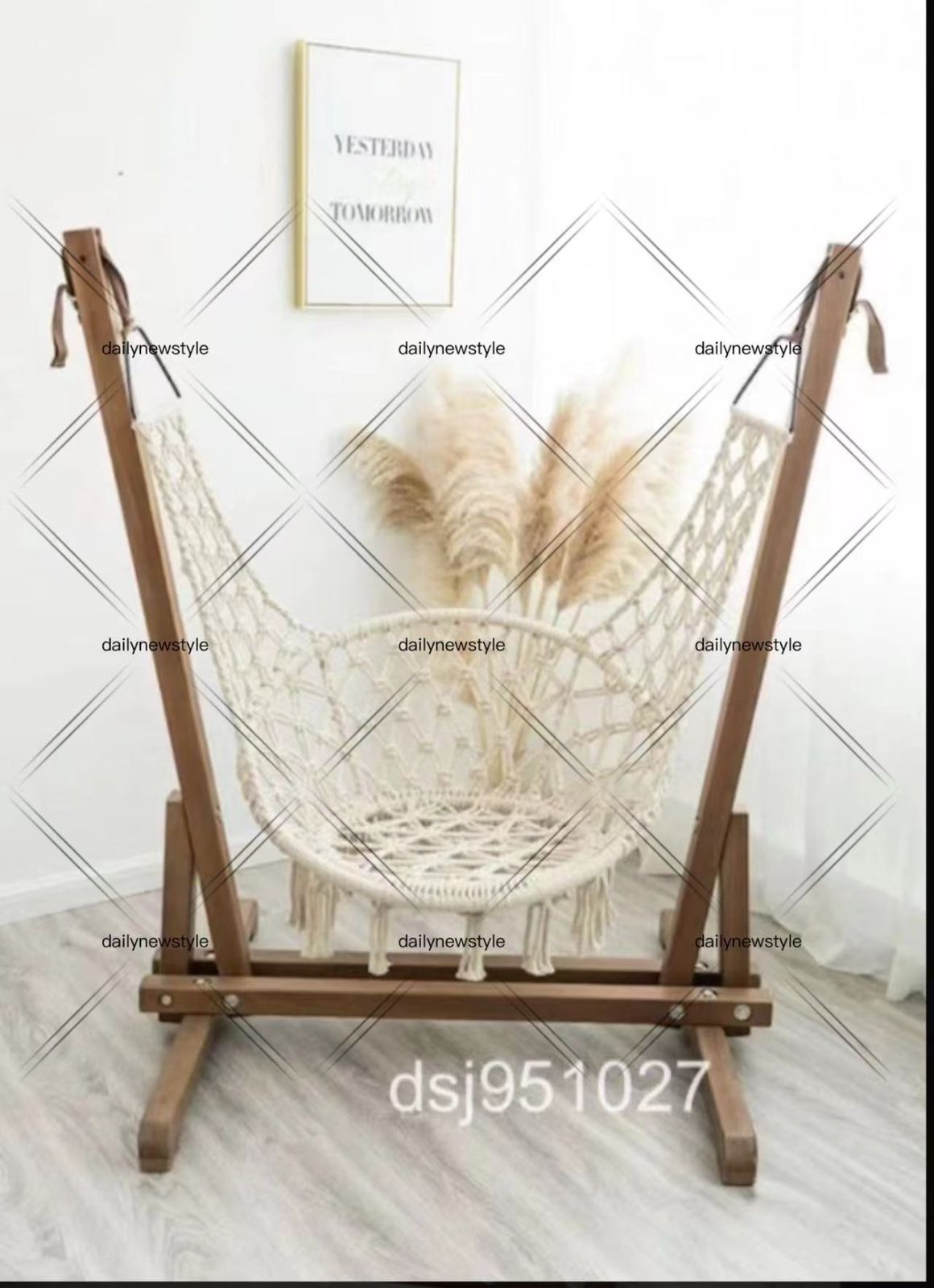 Francfranc Levent 3way ハンモック フランフラン ピンク 自立式3WAY