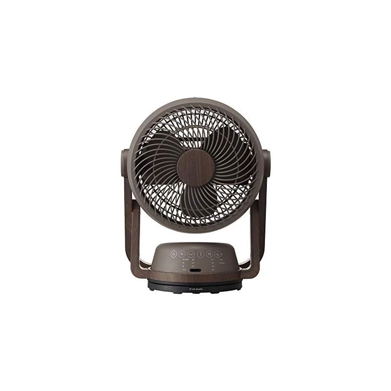 ドウシシャ サーキュレーター DC 木目調 注文 19㎝ 首振り 風量4段階