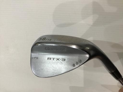 クリーブランド Cleveland RTX-3 ツアーサテン 58°|12° ウェッジ WG NS PRO 950GH フレックスS メンズ 男性用 右利き 右用 Cランク ゴルフクラブ