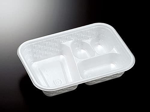 売切注意 お急ぎ下さい 50枚入サイズ 約18.2×13.2×3.7cm 身 50 CF重ね弁当オカズ 白 使い捨て容器 中央化学