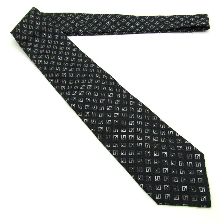 グッチ ブランド ネクタイ Gロゴ 総柄 GG柄 シルク イタリア製 PO