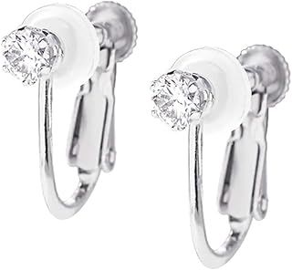 京セラ kyocera ダイヤモンド イヤリング 両耳合計0.2ct プラチナ 天然石 4月誕生石