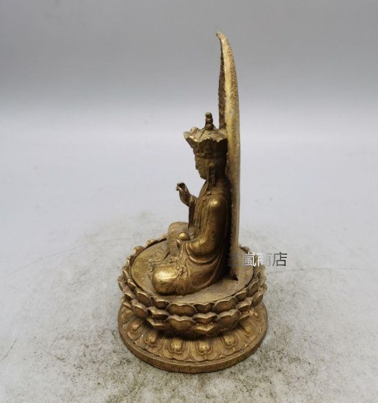 観音様 仏像 銅器 開運 風水 重厚 極細工 装飾品 工芸品 美術品 置物