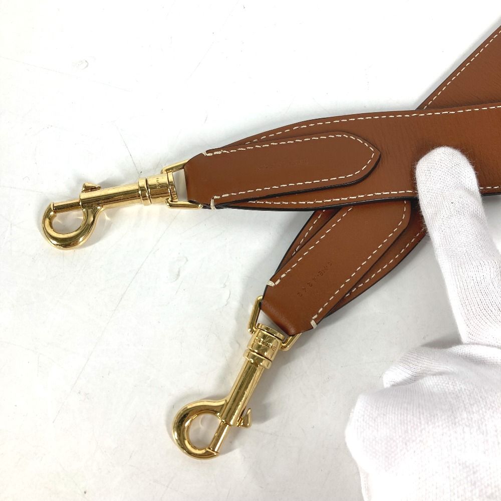 CELINE ショルダーストラップ CELINE - セリーヌ ジャガート ショートストラップ ウール