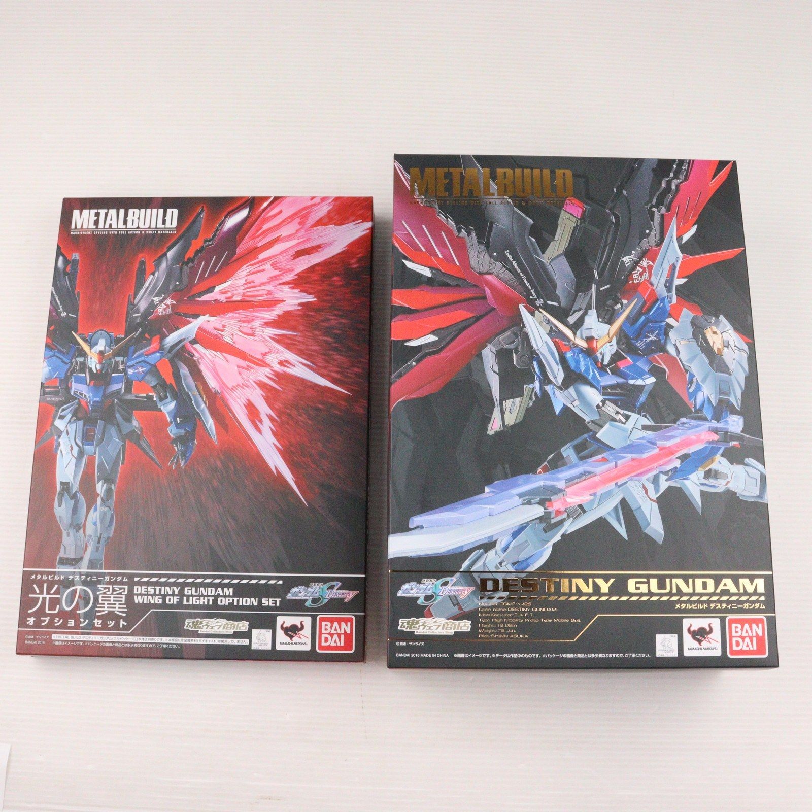 魂ウェブ商店限定 METAL BUILD デスティニーガンダム(フルパッケージ 