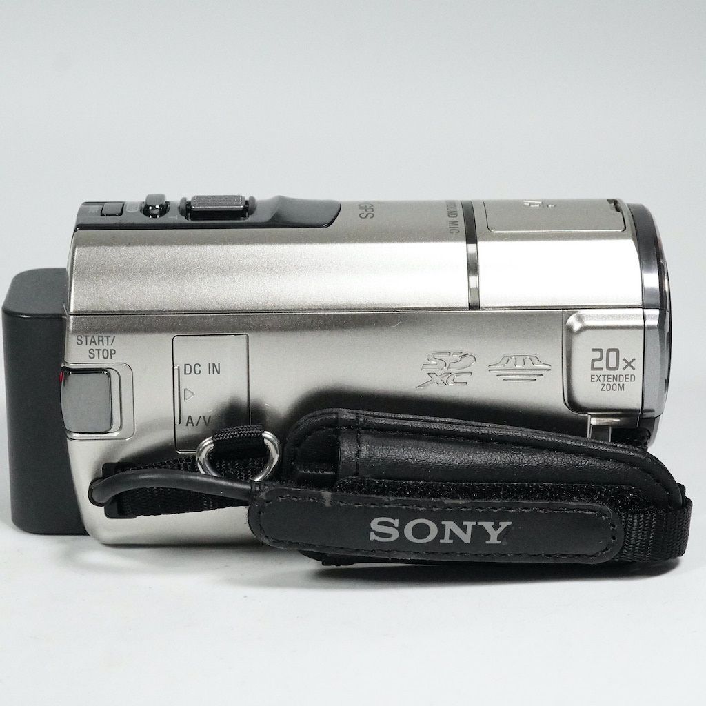 SONY ソニー HDR-CX590V シルバー 動作OK 返金保証 /1936 - メルカリ