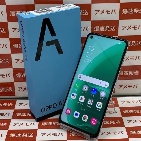 訳あり】OPPO A55s 5G グリーン 64GB モバイル版-