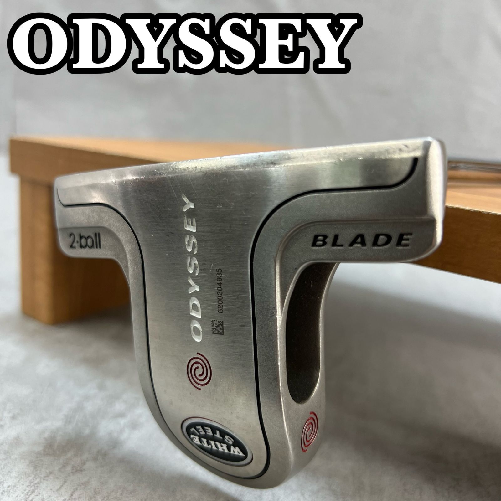 ODYSSEY　オデッセイ　WHITE　STEEL　2・ball　BLADE ホワイトスチール　ボール　ブレード　メンズゴルフパター　スチール　右利き用　PT ODYSSEY オデッセイ WHITE STEEL 2・BALL BLADE ホワイト