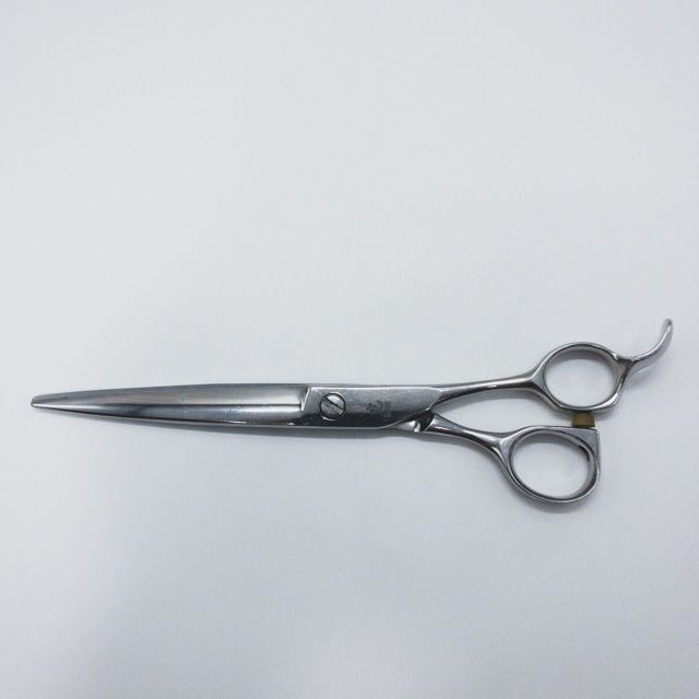 【ヒカリシザーズHIKARI光シザーHIKARI SCISSORS】K シザー オフセット 理容 美容ハサミ 美容師 理容師 右利き 6.8インチ 中古 sc806