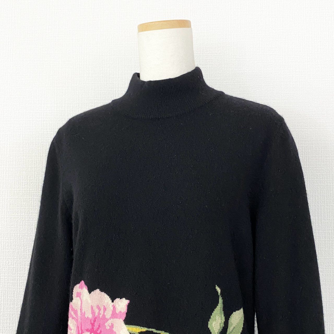 レオナールカシミアセーターチュニックレオナール カシミヤ ニット