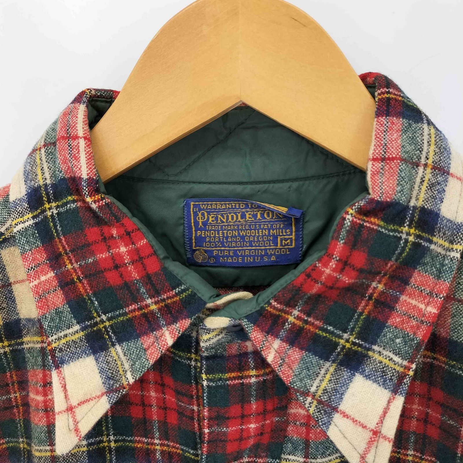 sho70s USA製 PENDLETON ペンドルトン ネルシャツ PENDLETON ペンドルトン 70s USA製 ヴィンテージ チェック柄
