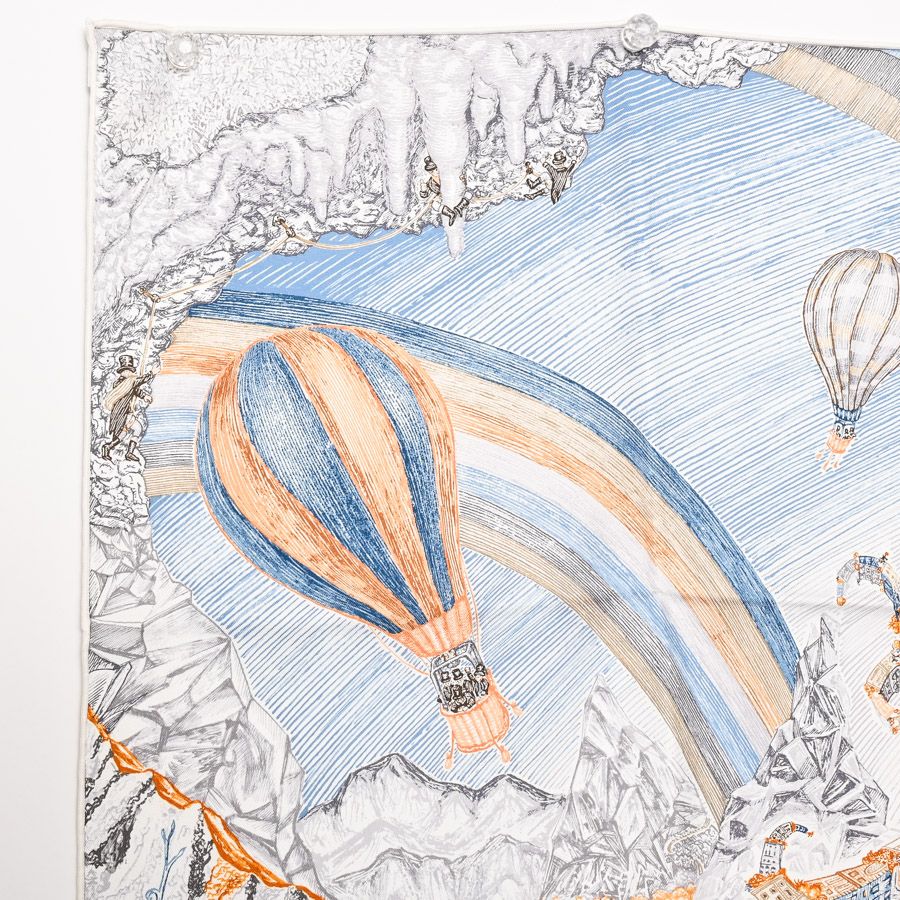 HERMÈS カレ90 ポロの世界 エルメス HERMES カレ90 LE MONDE DU POLO