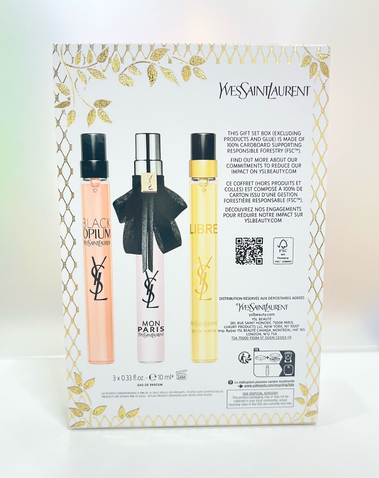 YSL イヴサンローラン ミニフレグランスセット