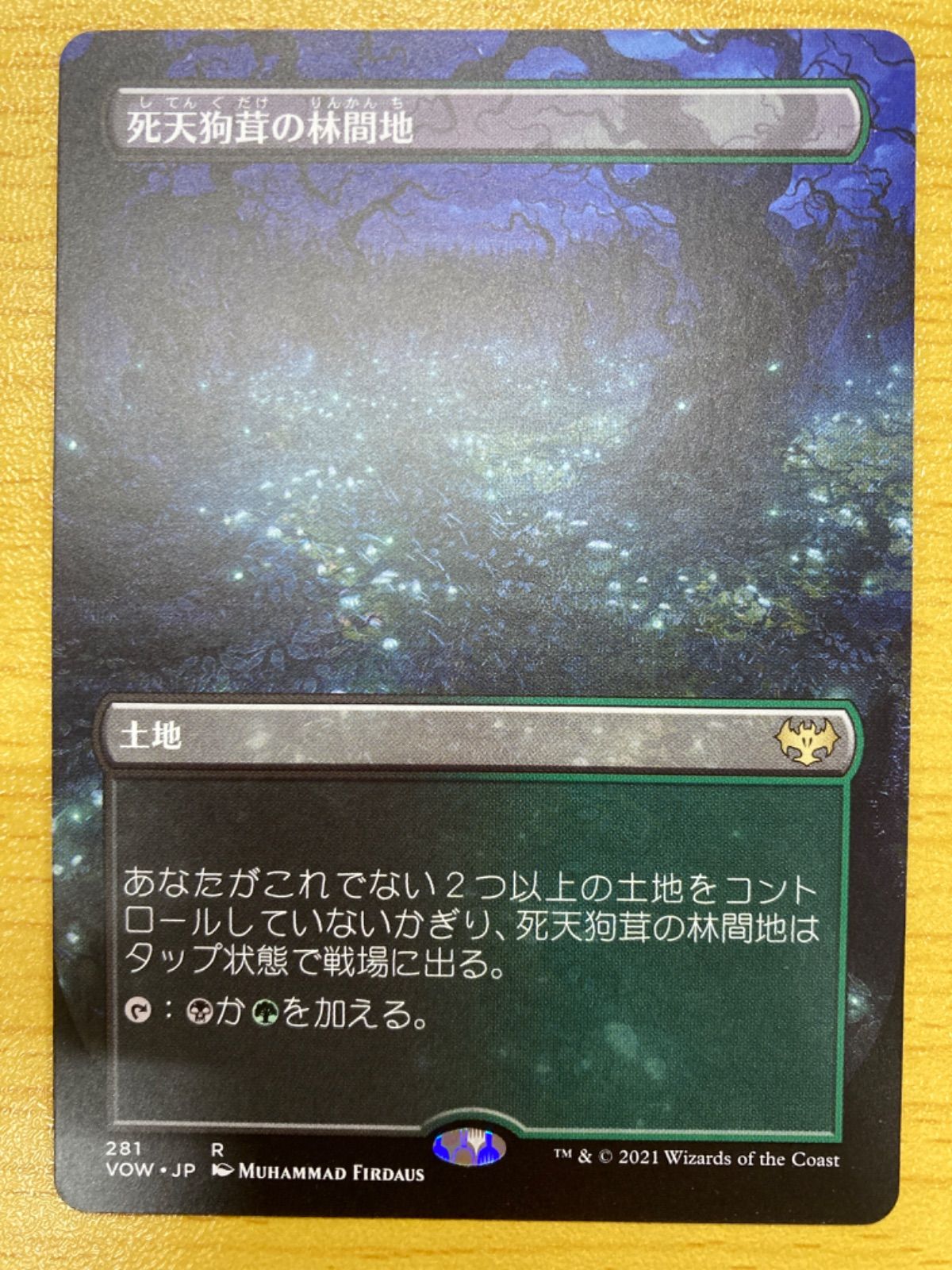 MTG 死天狗茸の林間地 日本語 拡張 - メルカリ