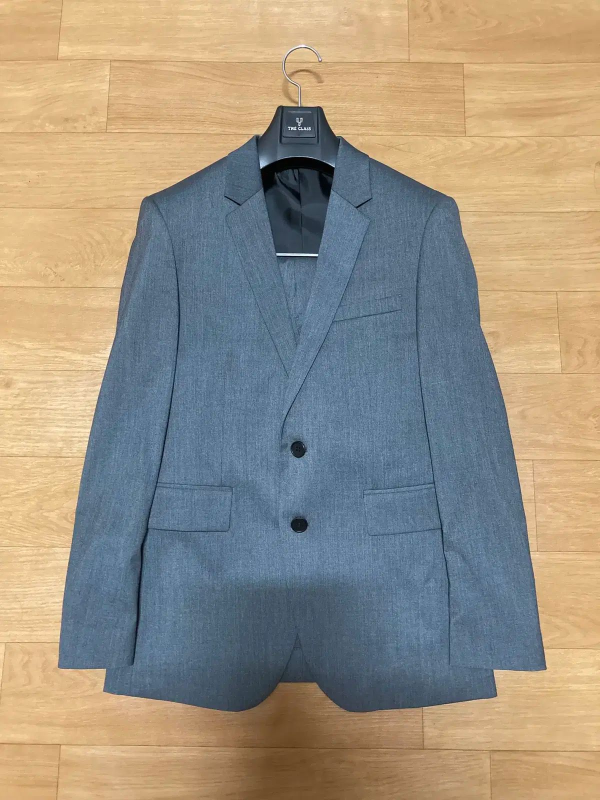 the class 春 秋 グレー スーツ セット