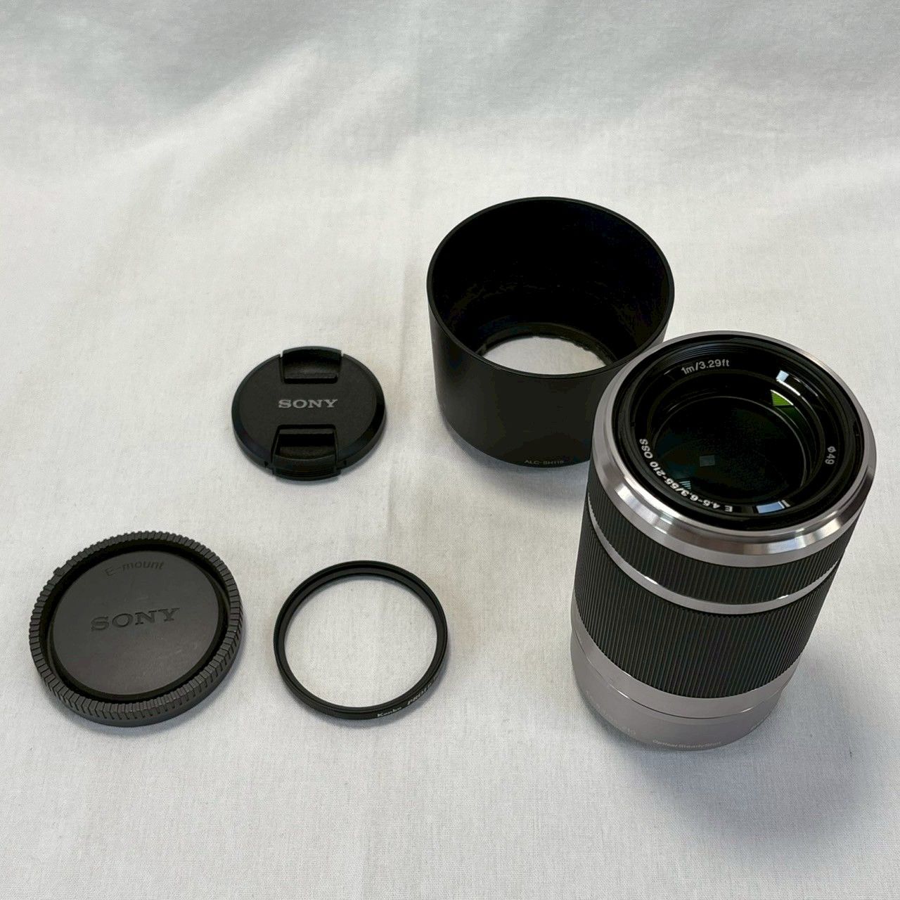 美品】SONY/E/55-210mm/F4.5-6.3/OSS/SEL55210/シルバー/No.460
