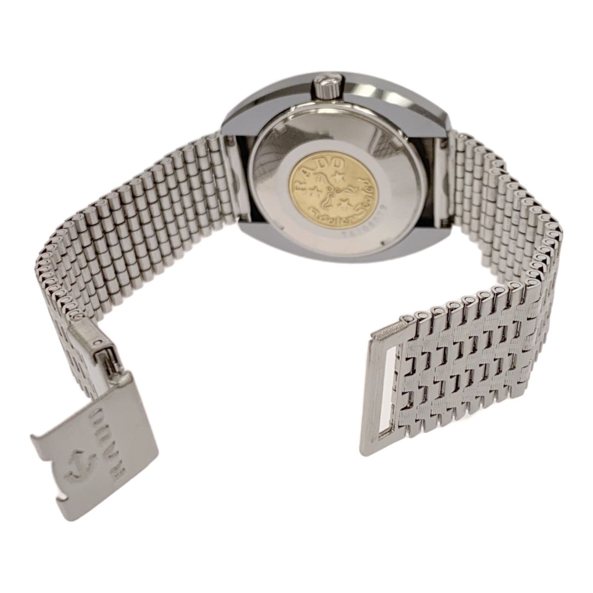 【稼働】 美品 RADO 腕時計 バルボア メンズ シルバー デイト 白文字盤 稼働】 美品 RADO 腕時計 バルボア メンズ シルバー デイト 白文字盤