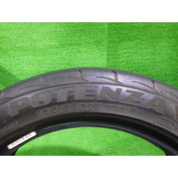 BRIDGESTONE サマー ブリヂストン ポテンザRE003 165/55R15 4ホン 4  