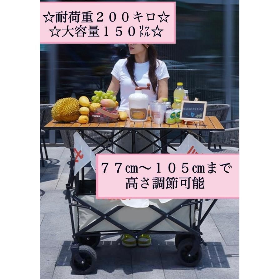 キャリーカート キャンプ