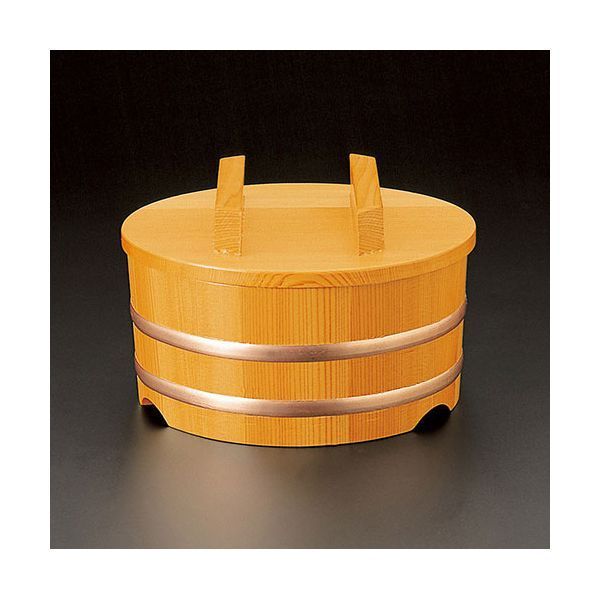 譲る ヤマコー 用美 業務用 粋 椹ちらし桶 大 蓋付 yamaco30451