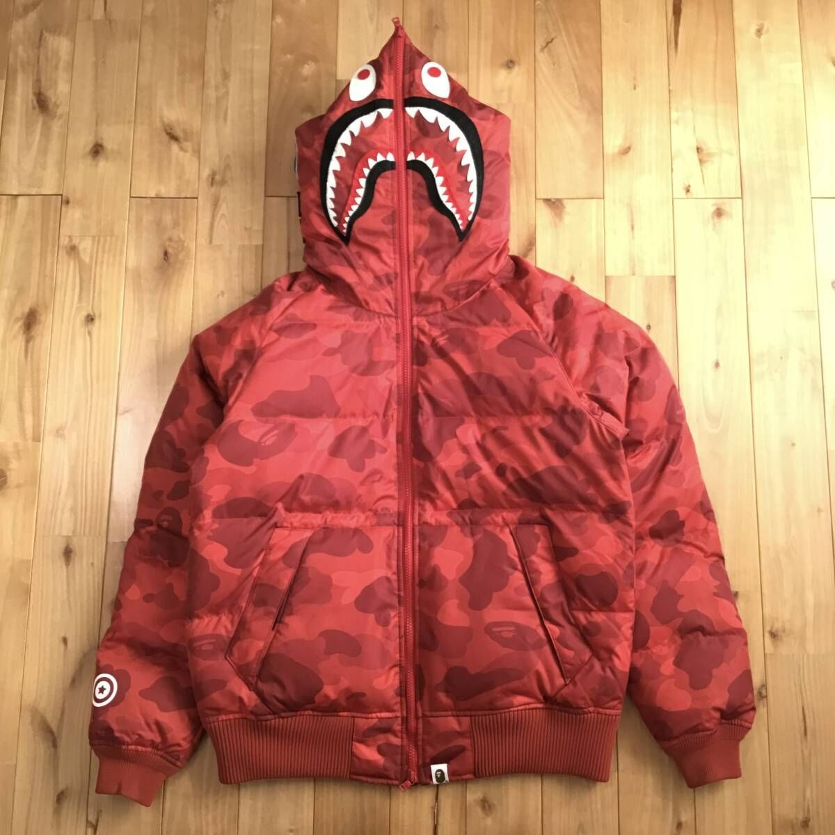 シャーク パーカー ダウンジャケット Lサイズ shark full zip hoodie 