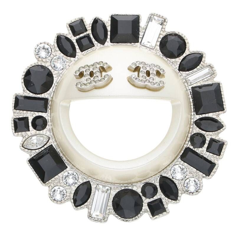 シャネル ココマーク スマイル ラインストーン ブローチ B17V シャネル ココマーク スマイル ラインストーン ブローチ B17V 【公式通販】