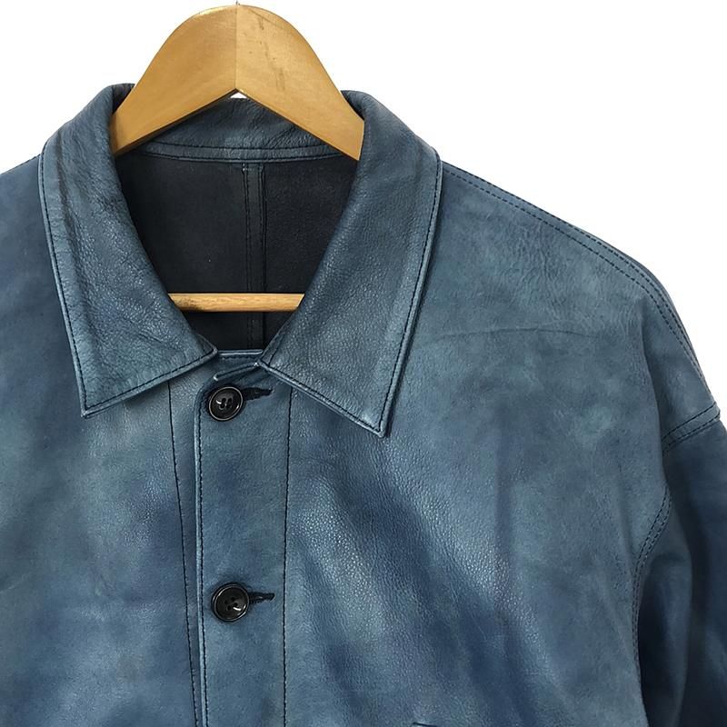 SEVEN BY SEVEN ユーロ ワーク レザー ジャケット SEVEN BY SEVEN - ユーロ ワーク レザー ジャケット EURO WORK LEATHER