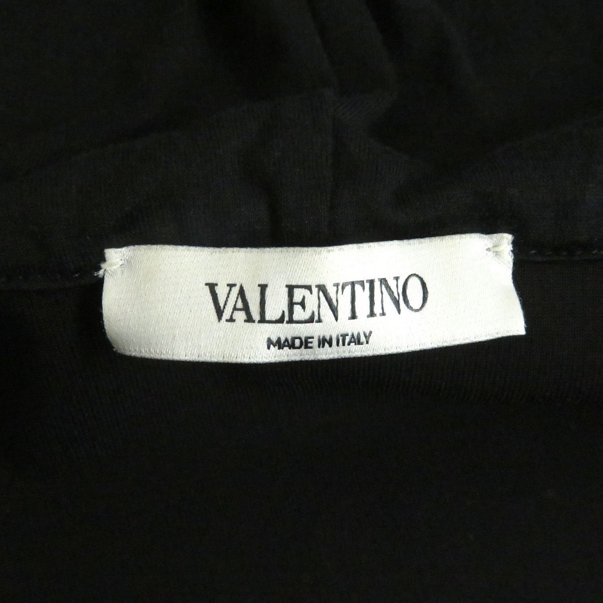 美品□VALENTINO/ヴァレンティノ SV3MF04Q5HK VLTNロゴ サイドライン 