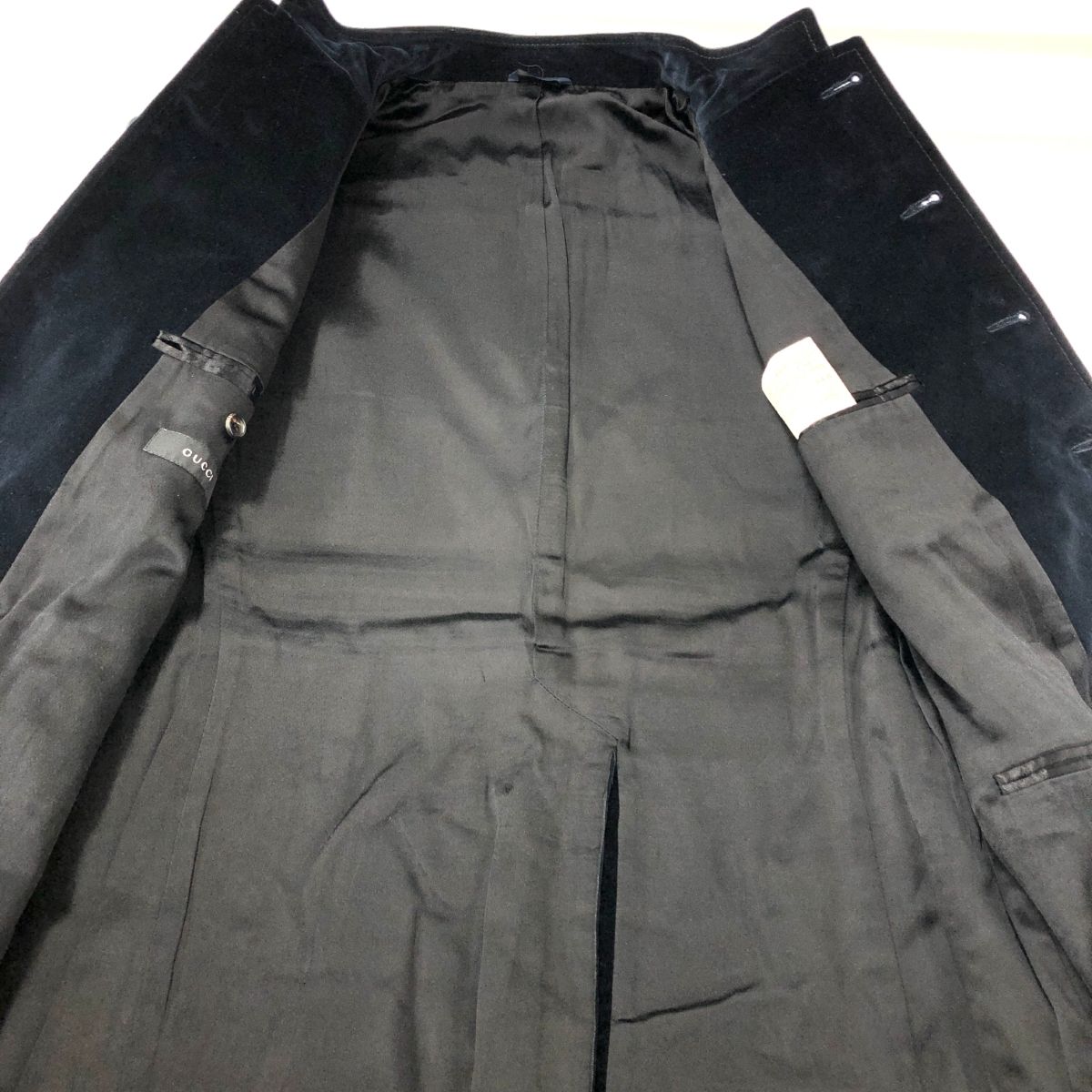 Gucci by tomford レザーパイピングジャケット