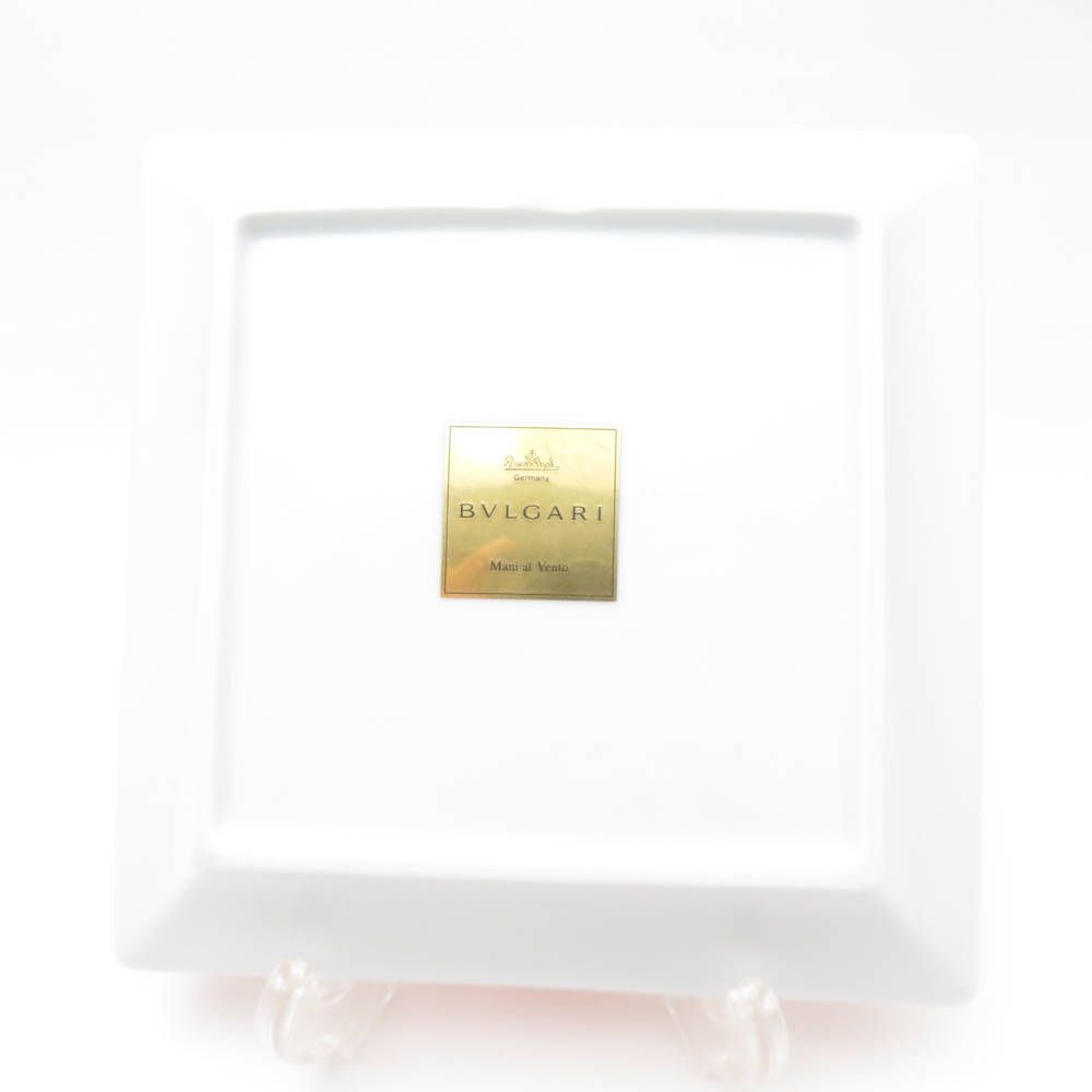 BVLGARI ブルガリ×ローゼンタール スクエアプレート BVLGARI ブルガリ×ローゼンタール スクエアプレート