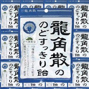 【人気商品】4987240631415 x20袋 100g 龍角散ののどすっきり飴