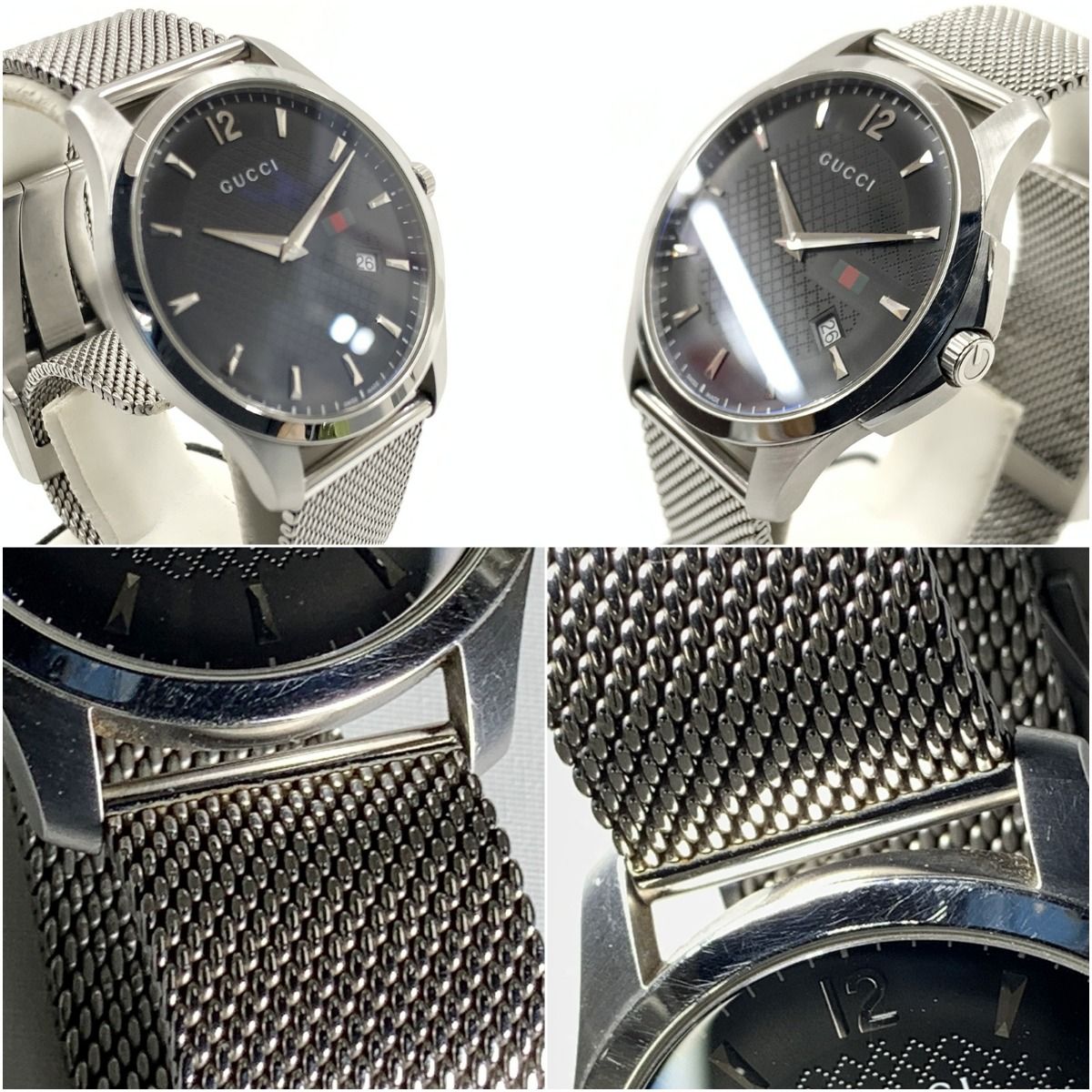 GUCCI シルバー クォーツ腕時計 GUCCI グッチ 8900L SS シルバー クォーツ【432】 の購入なら
