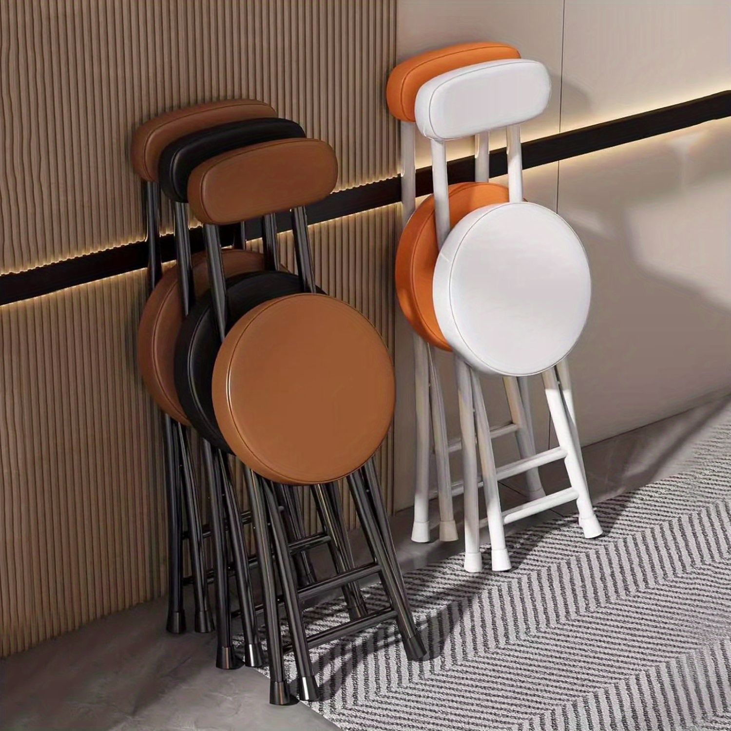 新品】折りたたみ式ハンモックチェア ブラック軽量＆コンパクト1人用