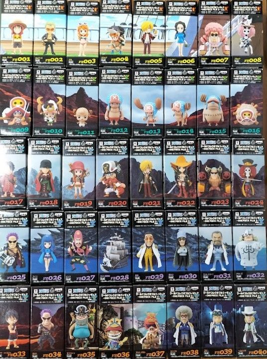 ワンピース ワールドコレクタブルフィギュア FILM Z vol.1～5 全40種